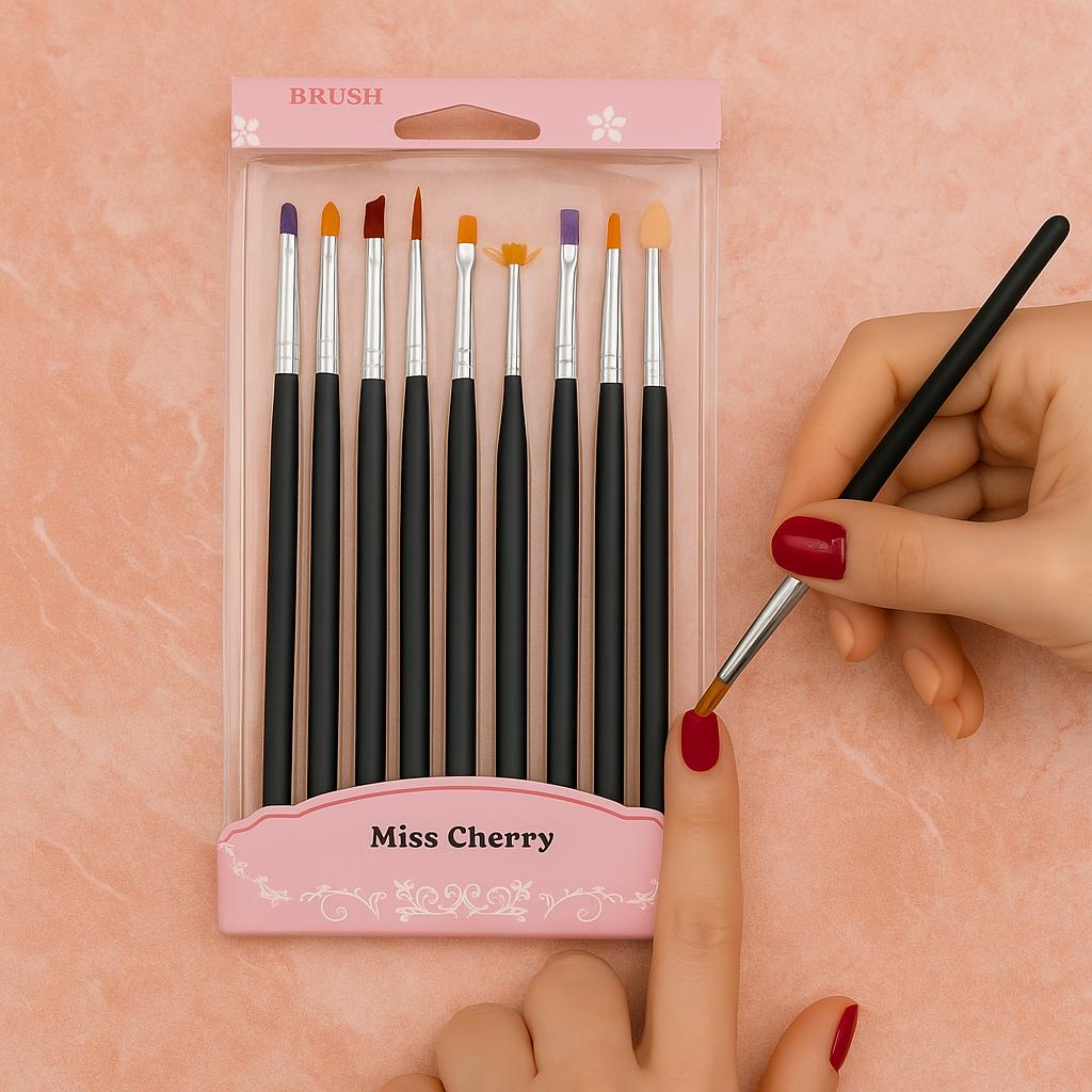 Miss Cherry Pinceles NAIL BRUSH Fashion professional