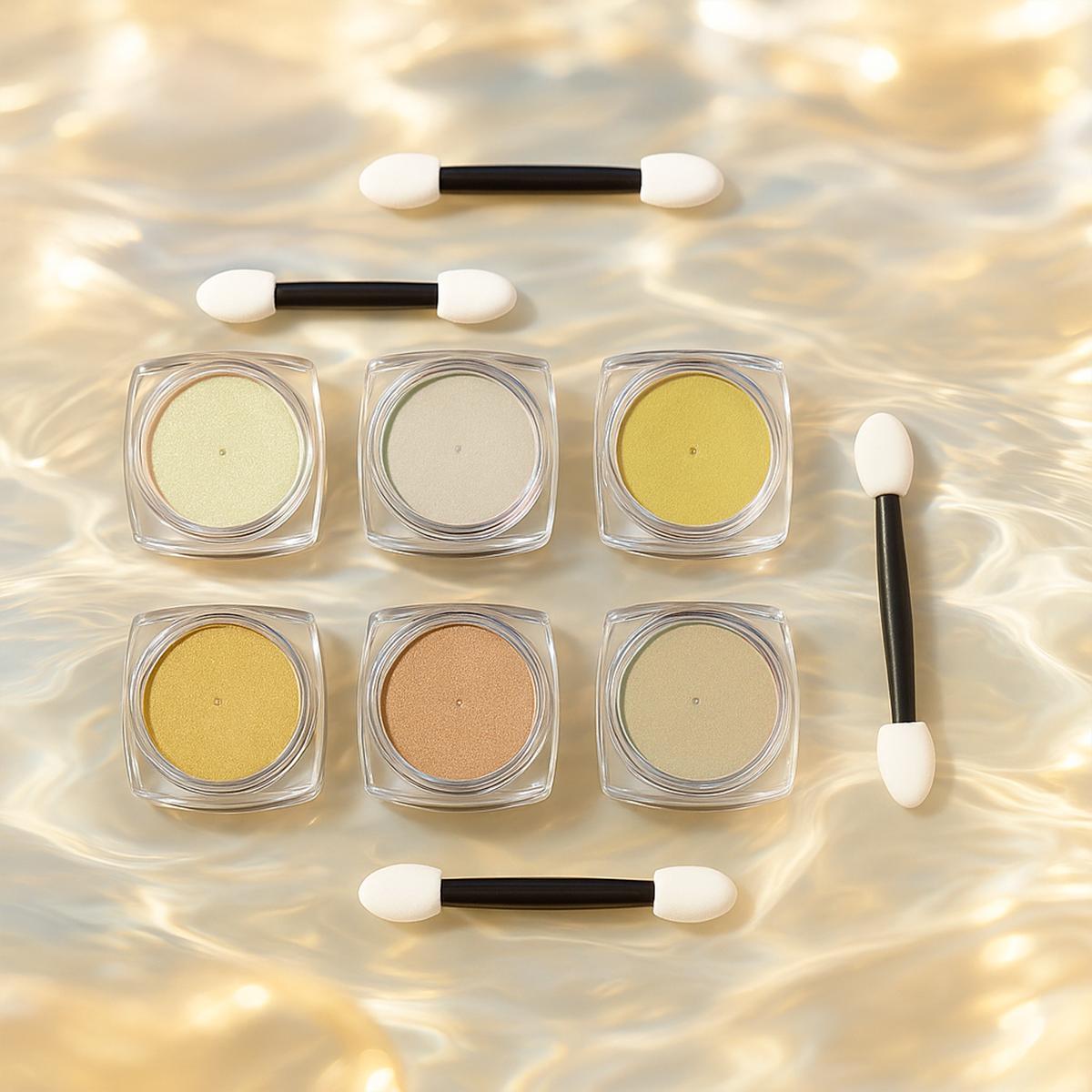 Miss Cherry Efecto Espejo Polvo Metalico uñas