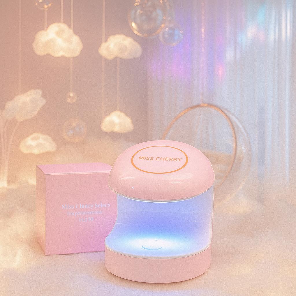 Miss Cherry Lampara de huellita 18w UV LED profesional manicura uñas secado gel