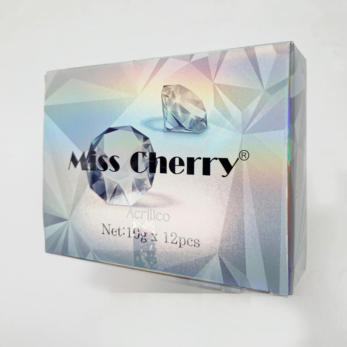 Miss Cherry Acrilico Clear 10g Polvo Acrilico Uñas Clear Esmaltes Modelados Art Nails