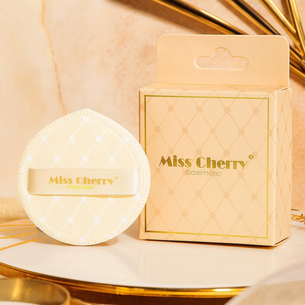 Miss Cherry Makeup Esponjas para Maquillaje Suaves, Reusables y Perfectas para Aplicar Base, Corrector o Polvo