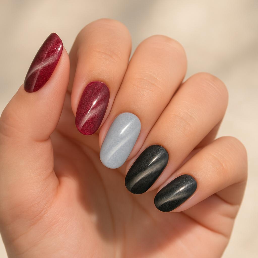 Miss Cherry Kit Cherry PRO Ojo de gato En Gel Para Uñas Con Lámpara UV semipermanente con regalo sorpresa