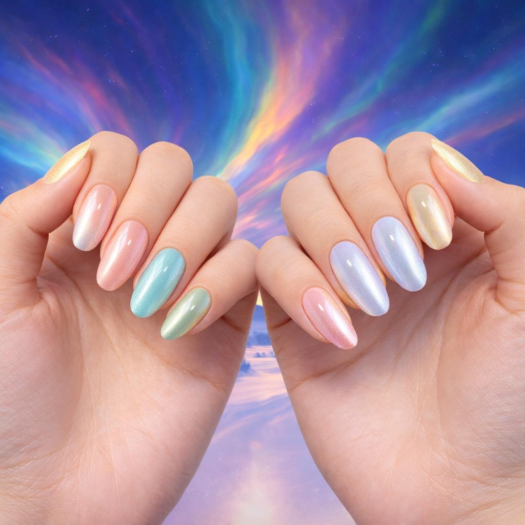 Miss Cherry Selecto Ojo de Gato Aurora Soak off UV / LED 6 piezas 10ml