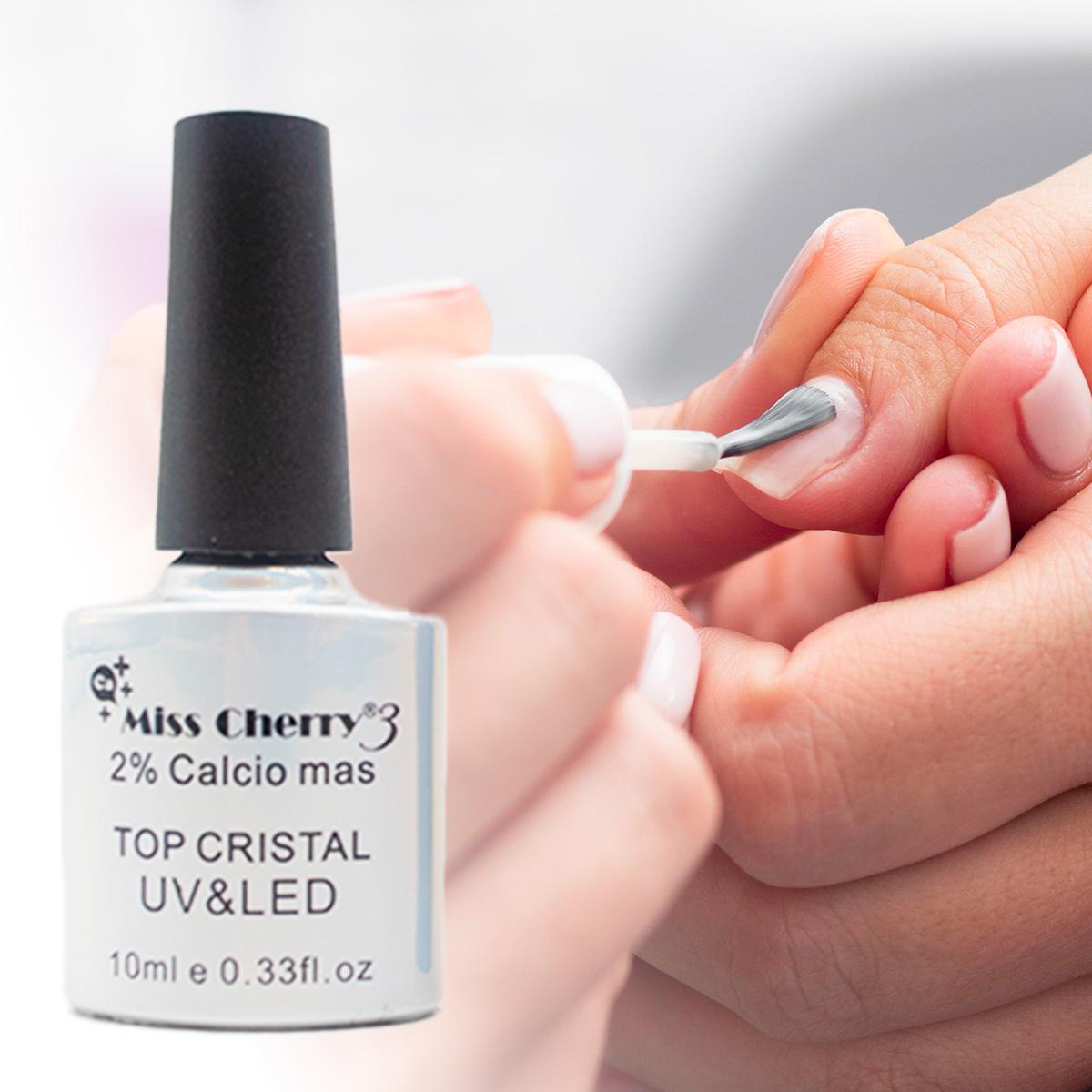 Miss Cherry TOP coat Base coat gel semipermanente profesional 1 pieza a elegir