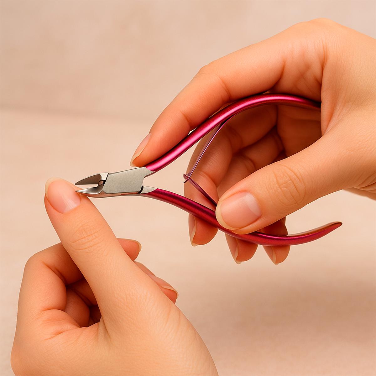 Miss Cherry Alicata Acero Inoxidable Alicate Podologico Profesional manicura y pedicura uñas