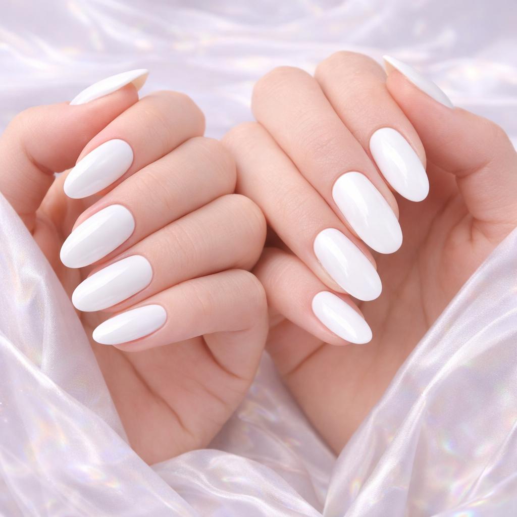 Miss Cherry Gel Blanco Lechoso Uv/led Gel Semi Permanente Uñas Gel Semipermanente Lechoso 6PCS
