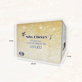 Miss Cherry Diamante smalto Gel para Uñas gama profesional UV LED  12 pzs 10 ml