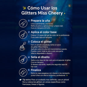 Miss Cherry Hojuela Coreana Gel UV LED profesional manicura uñas 12 piezas 10 ml Decoraciones Uñas Nails