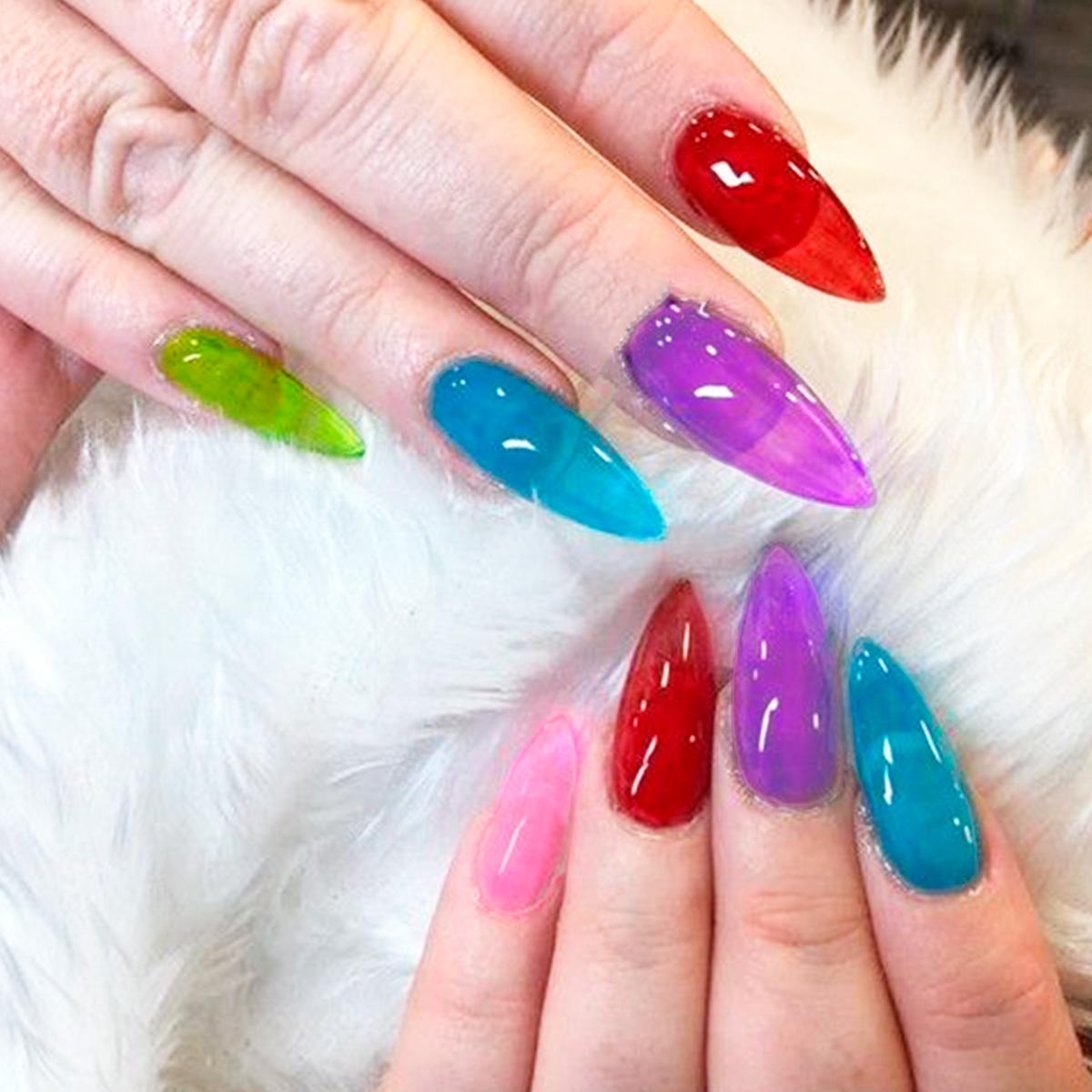 Miss Cherry Gama Gelatina 12 piezas 10ml gel semipermanente UV LED uñas manicura ART NAIL
