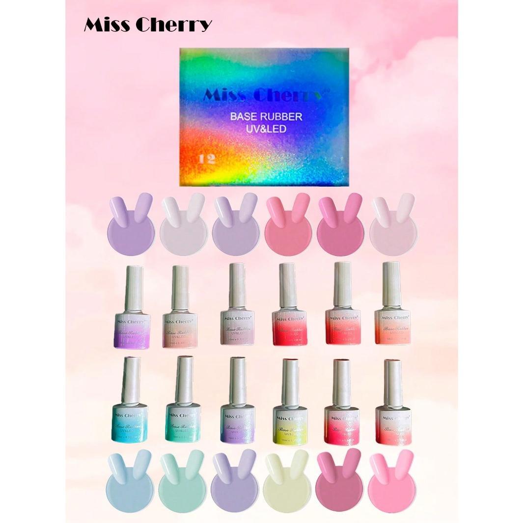 MISS CHERRY Base rubber miss cherry gel semi permanente UV/LED