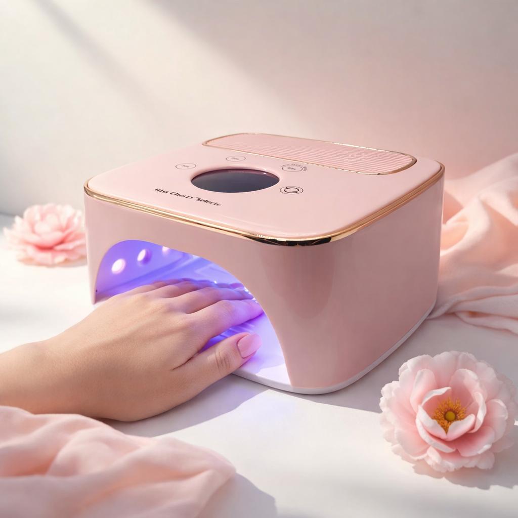 Miss Cherry Lampara UV/Led Recargable 158w 15600mAh para Esmalte de Uñas Nails Esmalte