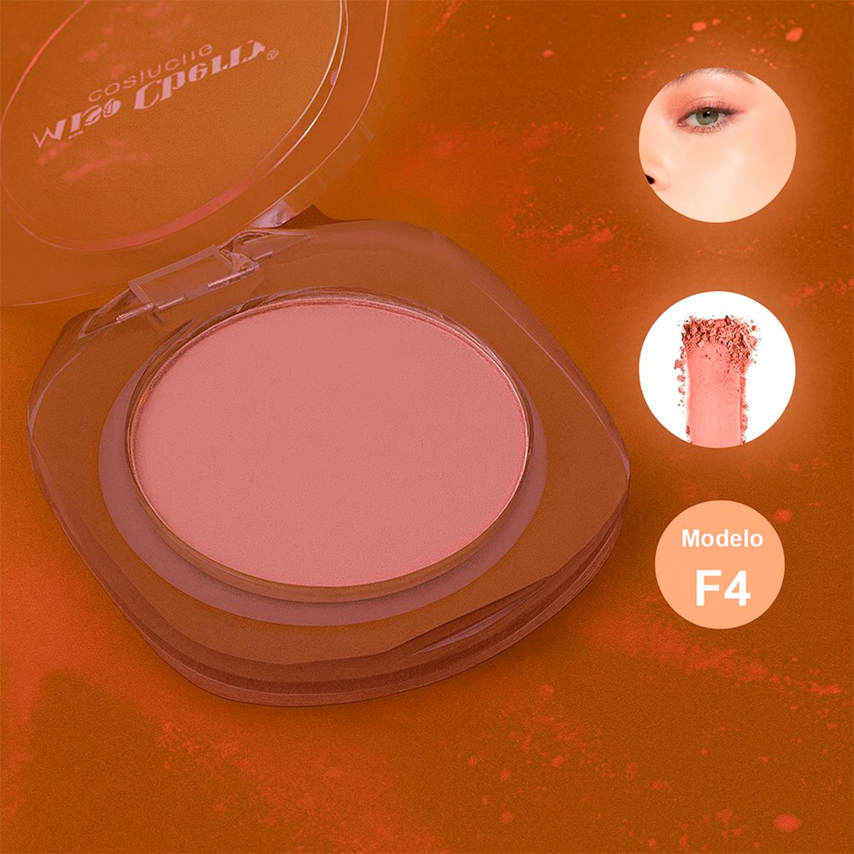 Miss Cherry Blusher Fresco y Natural Rubor Maquillaje Color Luminous 4g makeup