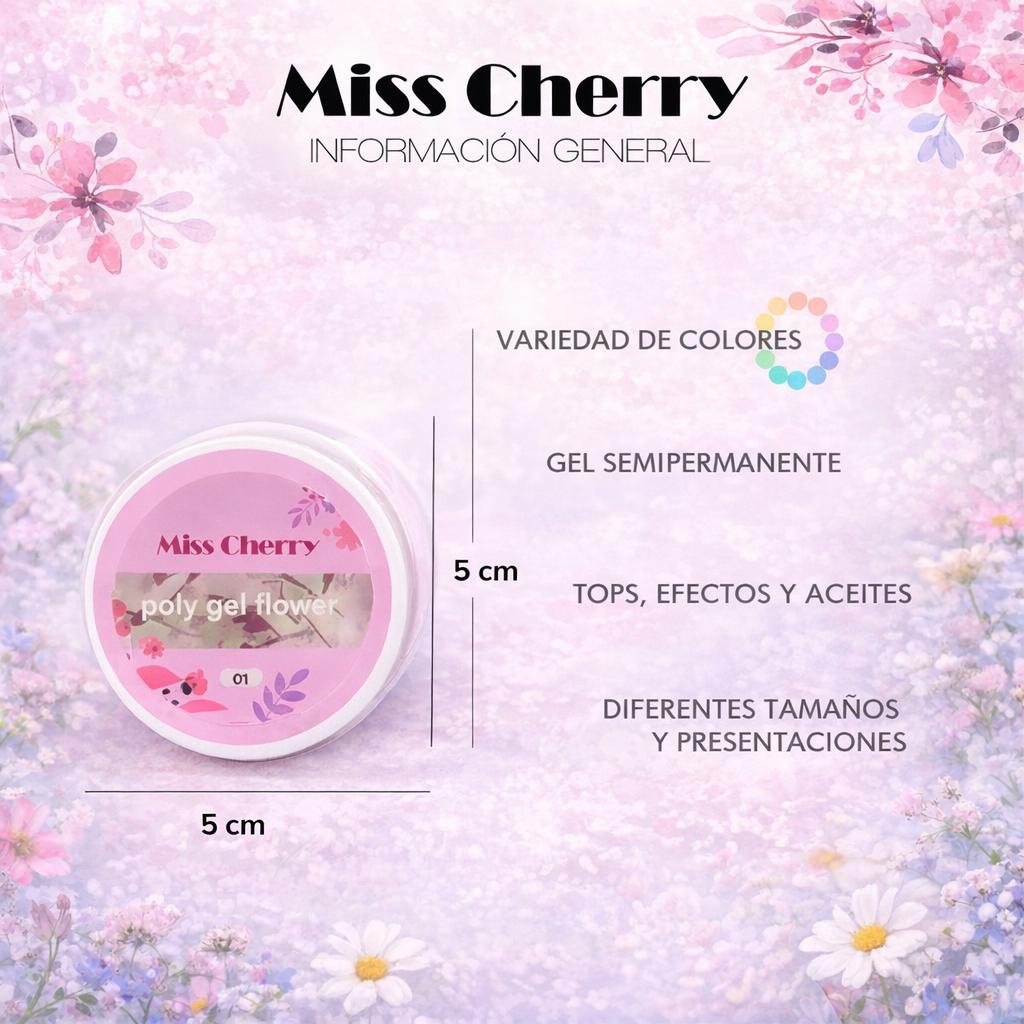 Miss Cherry Poly Gel Flower  profesional gama UV LED