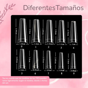 Miss Cherry TIPS Profesionales para uñas Profesional Nail Plate