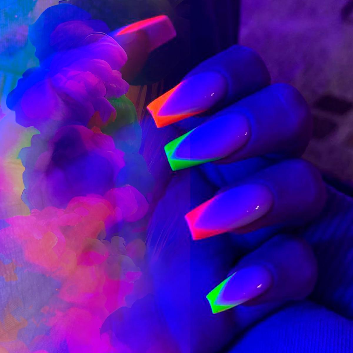 Miss Cherry Gel Glow translúcido con efecto Fluorescente para uñas manicura UV/LED