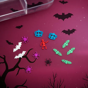 Miss Cherry Decoraciones Halloween Para Uñas  Dijes Figuras Nail - 2 Estuches