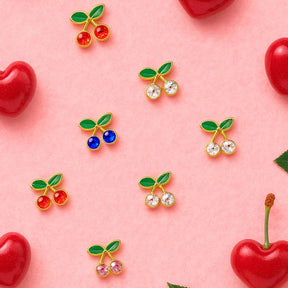 Miss Cherry Dijes Decoracion De Cerezas Para Uñas Nail Art