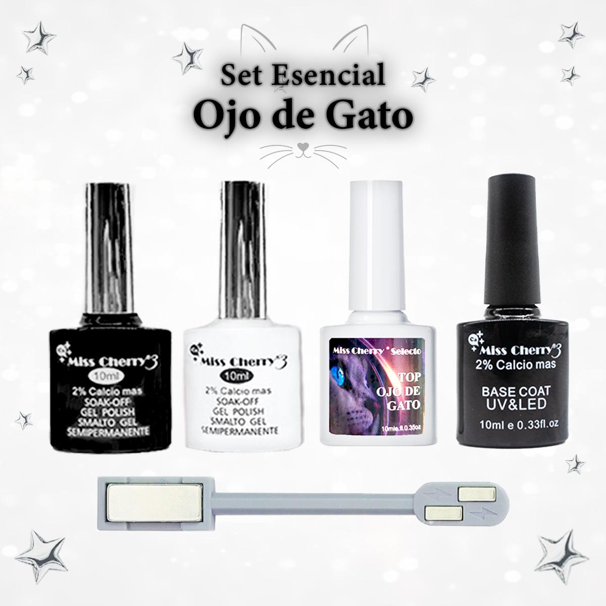 Miss Cherry Kit Esencial Para Efecto Ojo De Gato En Uñas