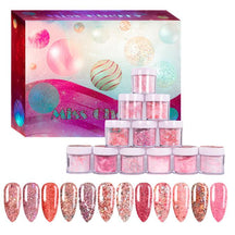 Miss Cherry Polvo Acrilico Para Uñas Esculturales 12 Pzs 10g