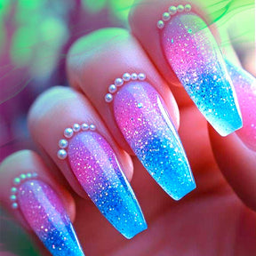 Miss Cherry Gama Arcoiris gel semipermanente glitter colores vibrantes UV/LED gel para uñas