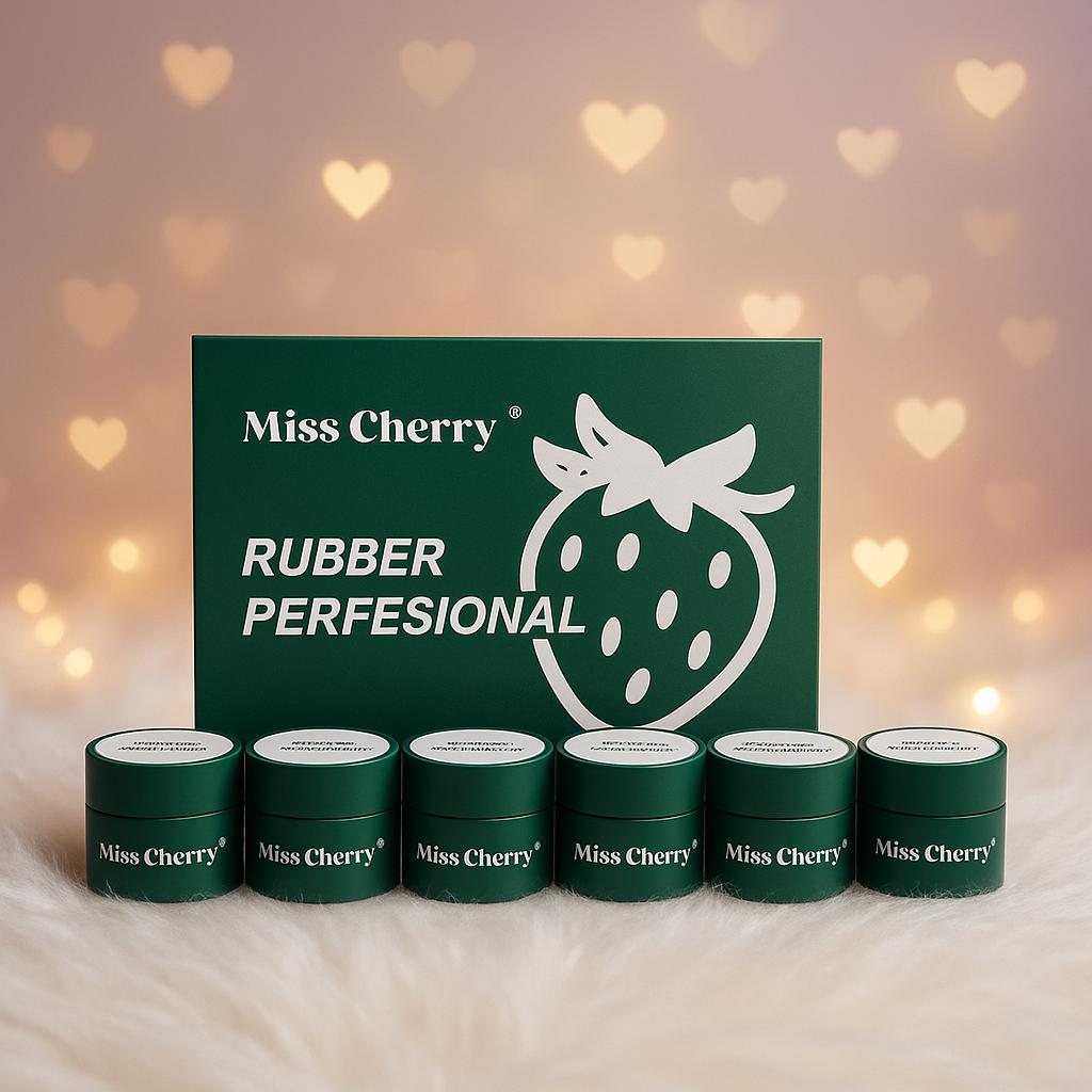 Miss Cherry Rubber Profesional UV LED uñas manicura