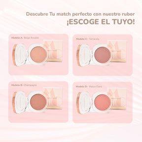 Miss Cherry Blusher Luminous  Natural Rubor Maquillaje Makeup