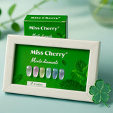 MISS CHERRY Gel MENTA DIAMANTE 6 pcs UV LED semipermanente profesional uñas