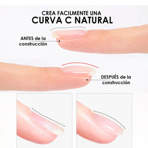 Miss Cherry Gel Rubber Cristal Transparente 12 p