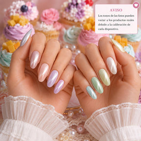 Miss Cherry Ojo de gato Cupcakes esmalte efecto uñas semipermanente