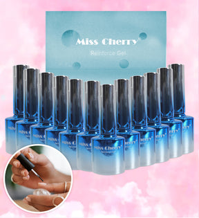Miss Cherry Top Esmalte de Efectos para Uñas Nails 10 ml 12 pcs