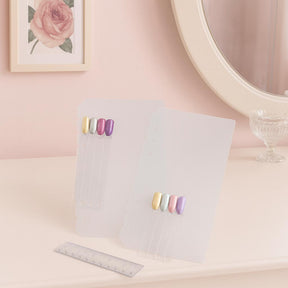 Miss Cherry Libro Expositor De Uñas, Plantillas De Decoración De Uñas