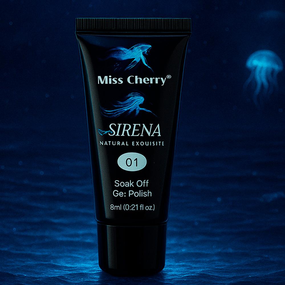 Miss Cherry Gel Esmalte Semipermanente para Uñas Gel Sirena  Poligel 12 pzs 15ml