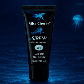 Miss Cherry Gel Esmalte Semipermanente para Uñas Gel Sirena  Poligel 12 pzs 15ml