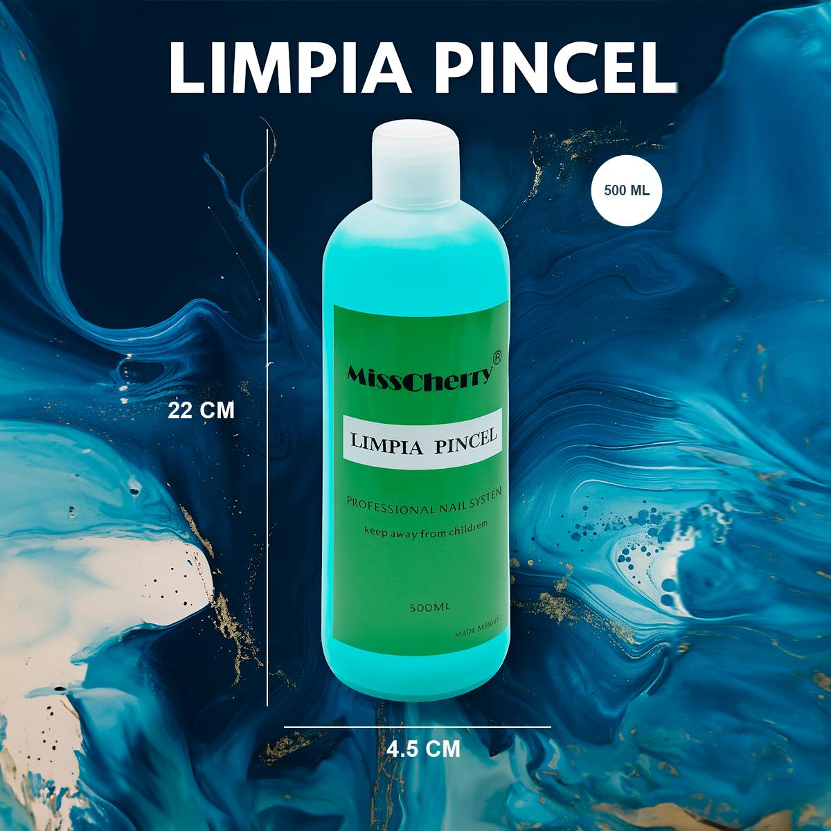 Miss Cherry Limpiador de Pinceles profesional uñas Acrilicas Y Gel Mc