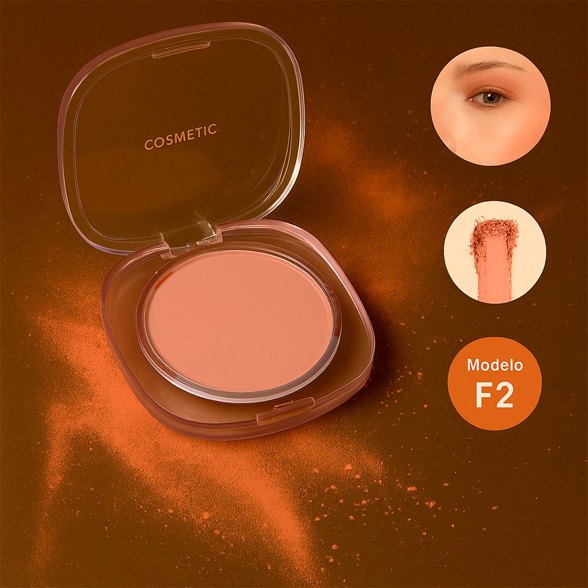 Miss Cherry Blusher Fresco y Natural Rubor Maquillaje Color Luminous 4g makeup