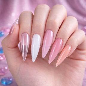 Miss Cherry Polygel Nude 6pz UV LED manicura profesional Extension gel uñas