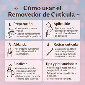 Miss Cherry Ablandador de Cuticula para Manicura Express 15ml uñas cuidado