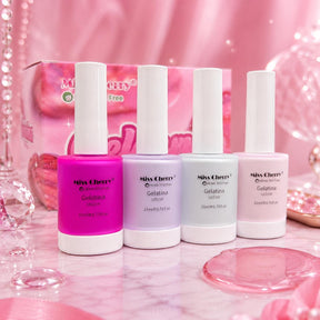 Miss Cherry Gama 21 ml Gelatina Jelly 12 piezas   gel semipermanente UV LED uñas manicura ART NAIL