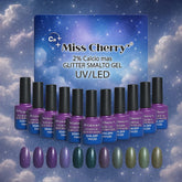 Miss Cherry Gel Cielo Estrellado Multicolor UV/LED para uñas