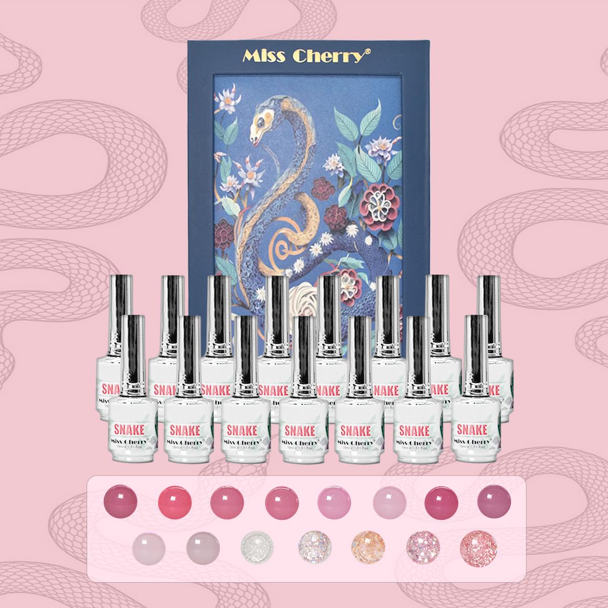 Miss Cherry Gama Snake Gel semi permanente UV/LED Varios Colores