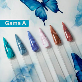 Miss Cherry Tinta de alcohol Marmorl Efecto acuarela para uñas semipermanente profesional