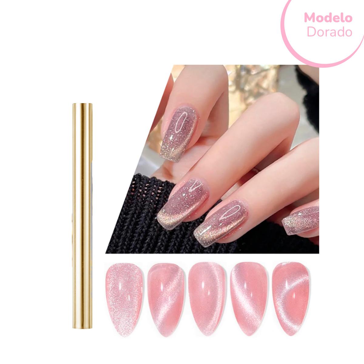 Miss Cherry Imán Para Efecto Ojo De Gato en uñas, Arte en uñas con efecto