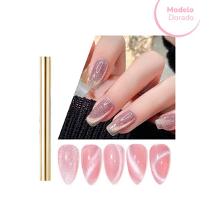 Miss Cherry Imán Para Efecto Ojo De Gato en uñas, Arte en uñas con efecto