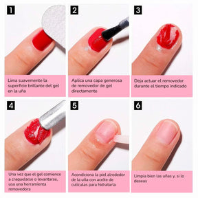 Miss Cherry Removedor de esmalte mágico 15ml - 12 Piezas