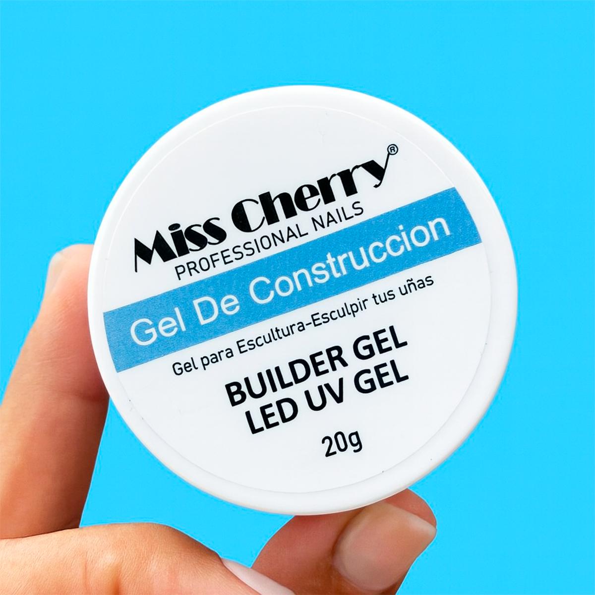 Miss Cherry Gel de Construccion Builder Gel LED UV GEL Profecsional Nail profecional manicura uñas 6pcs