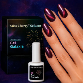 Miss Cherry Gama Galaxia Efecto ojo de gato gel semipermanente UV LED uñas manicura arte en uñas