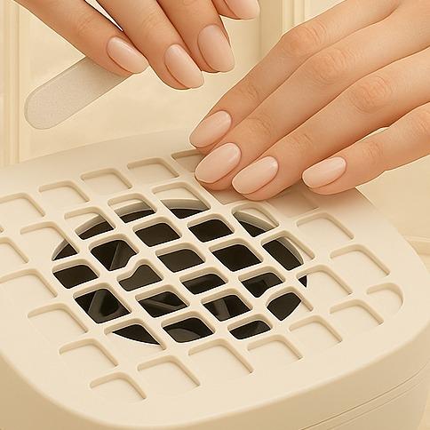 Miss Cherry Extractor de Polvo de Uñas colector con filtro reutilizable Potente Ventilador de Vacío de Uñas