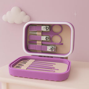 Miss Cherry Set Manicura 12In1 Kit de Manicura y Pedicure Set  Acero Inoxidable herramientas