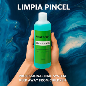 Miss Cherry Limpiador de Pinceles profesional uñas Acrilicas Y Gel Mc
