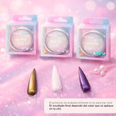 Miss Cherry Set de glitter 3pz Efecto aurora Toque Diamante con Envío Aleatorio uñas profesional manicura
